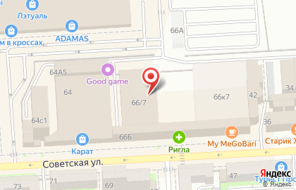 Компания Первый Бит на Советской улице на карте