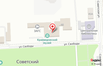 Отдел ЗАГС Администрации Советского муниципального района на карте
