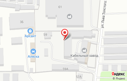 Торгово-производственная компания ЛесТорг на улице Льва Толстого на карте