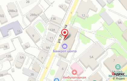 Юридическая фирма Аккорд-К на улице Ленина на карте