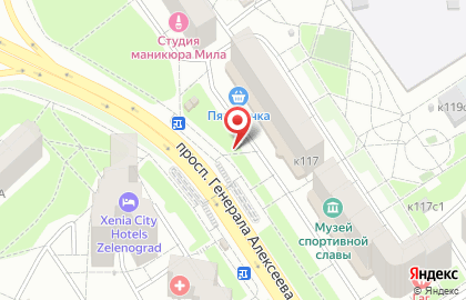 Киоск печатной продукции в Москве на карте
