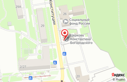 Храм священномученника Константина Богородского на карте