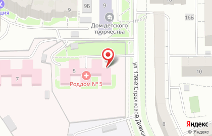 Перинатальный центр Городская клиническая больница №1 в Московском районе на карте
