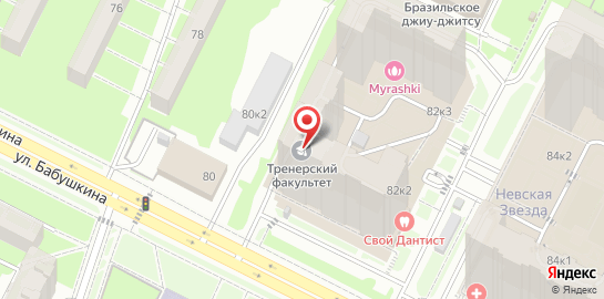 Международный тренерский факультет на карте