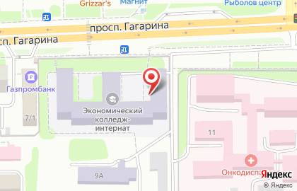 Оренбургский государственный экономический колледж-интернат на карте