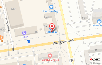 Аптека Эконом на улице Тараса Шевченко на карте