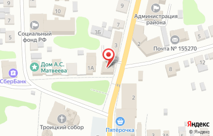 Магазин у дома Бристоль на Октябрьской улице на карте