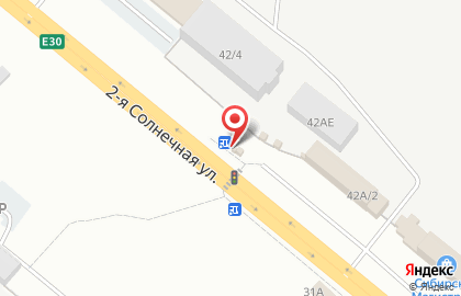 Павильон по продаже чая, кофе и табака Дилижанс на 2-ой Солнечной улице на карте