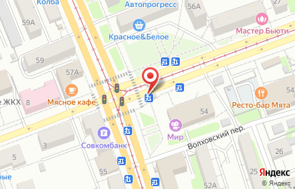 Киоск табачных изделий на проспекте Ленина на карте