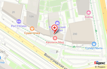 РОС-Электро (офис продаж, оптово-розничный магазин), ул. Волгоградская, 18 (ЖК Московский квартал) на карте