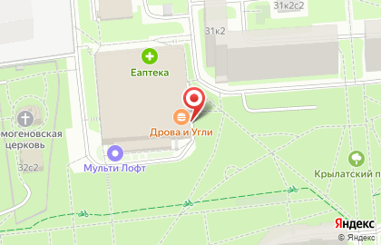 Универсам Верный в Москве на карте