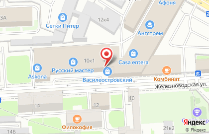 Торгово-производственная компания Мастер Защиты в Василеостровском районе на карте
