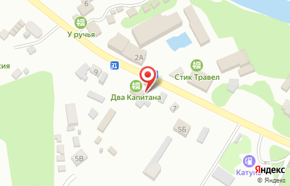 База отдыха Два капитана на карте