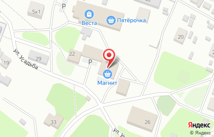 Супермаркет Магнит в Великом Новгороде на карте