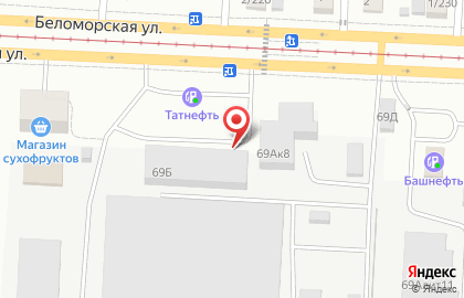 Компания Драйвтех в Авиастроительном районе на карте