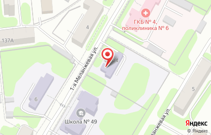 Детский сад №60 в Иваново на карте