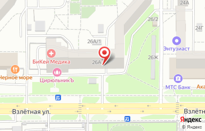 Парикмахерская Стиль в Советском районе на карте