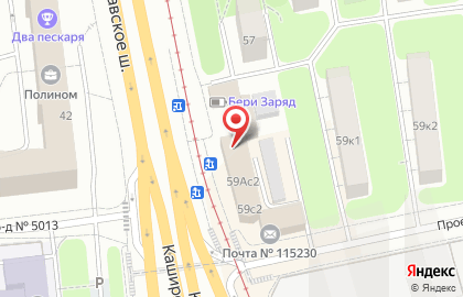 Супермаркет Пятёрочка в Москве на карте
