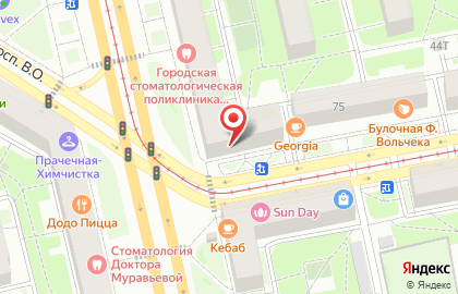 Художественный салон-мастерская Мир Искусства в Василеостровском районе на карте