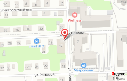 Торговая фирма Гарант в Курчатовском районе на карте