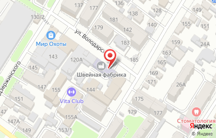 Участковая избирательная комиссия №0430 на улице Володарского на карте