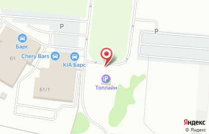 АЗС Топлайн на Волгоградской улице, 59 на карте