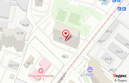 Центр Развития Предпринимательства Ювао г. Москвы на карте
