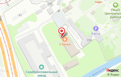 Театральная площадка Спичка на карте