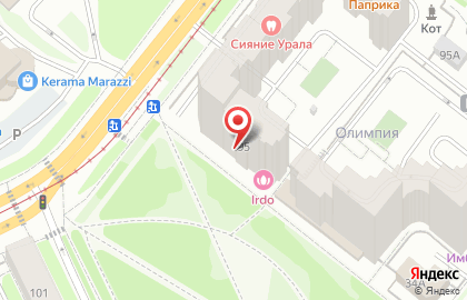 Пермский центр когнитивной терапии в Мотовилихинском районе на карте