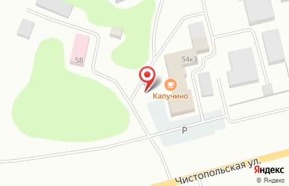 Мастерская Шиномонтаж на Чистопольской улице на карте