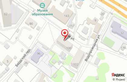 Продуктовый магазин в Новосибирске на карте