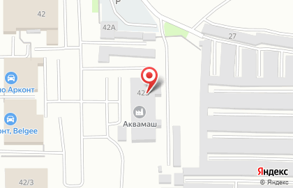 Аквамаш на карте