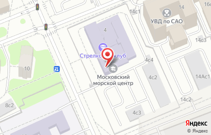 Енот на улице Адмирала Макарова на карте