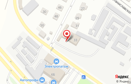 Продуктовый магазин на Оранжерейной, 33 на карте
