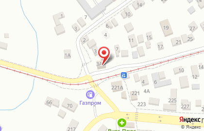Продовольственный магазин Анюта на Лысогорской улице на карте