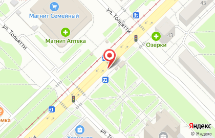 Магазин табачных изделий Идеал в Центральном районе на карте
