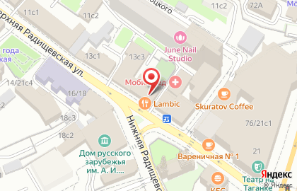 Московская Областная Организация вос на карте