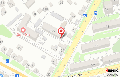 Компания Contour на Астраханской улице на карте