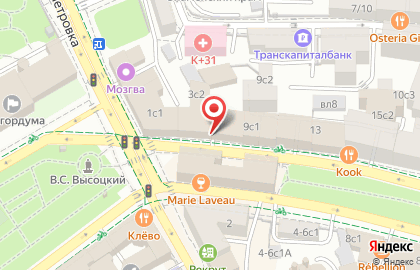 Интернет-магазин товаров для офиса Атташе в Петровском переулке на карте
