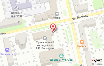Столовая Владимирский областной музыкальный колледж на карте