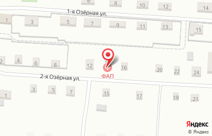 Фельдшерско-акушерский пункт, Областная больница №12, г. Заводоуковск на карте