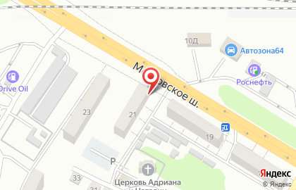 Магазин автозапчастей в Саратове на карте