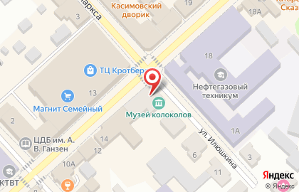 Музей колоколов в Касимове на карте