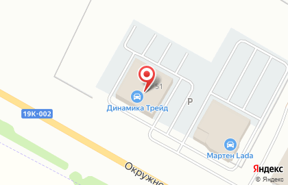 Автосалон Мазда Динамика на карте