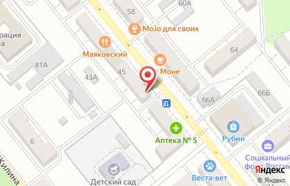 Первый Объединенный Банк на улице Карла Маркса на карте