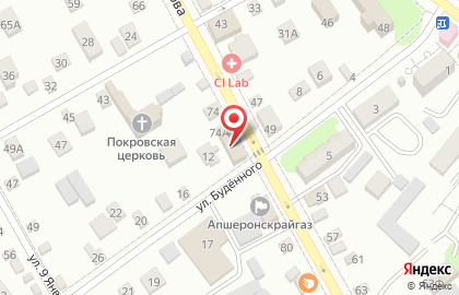Салон красоты Нова на карте