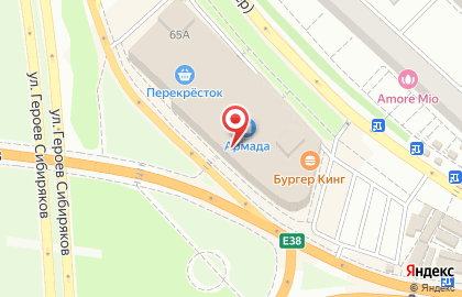 Салон оптики Счастливый взгляд на улице Героев Сибиряков на карте