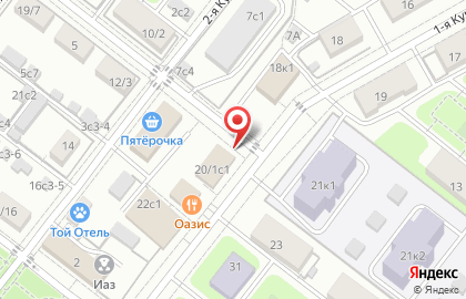 Магазин фруктов и овощей на Курьяновской 1-ой, 20 на карте