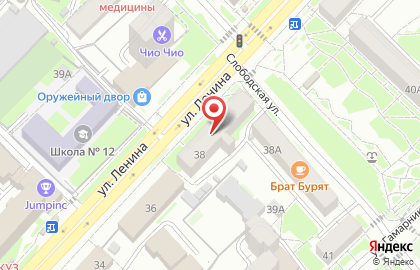 Цветочный салон Арт-Букет в Центральном районе на карте