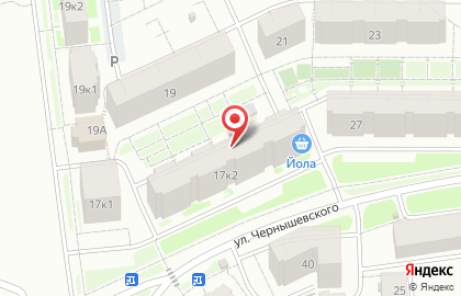 Строящиеся объекты ВолгаСтройДевелопмент на улице Чернышевского на карте